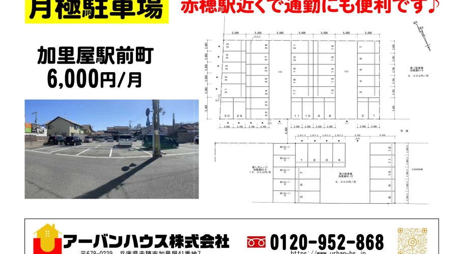 福井駐車場物件情報